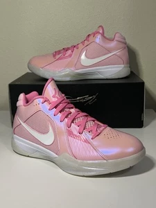 Nike KD 3 Aunt Pearl Medium Soft Pink Weiß Lotus Pink FJ0982 600 Herren Größe 10 Neu - Bild 1 von 9