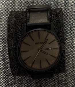Nixon Never Be Later The Sentry 100 M Stainless Steel Japan Movement 18J Watch - Picture 1 of 11