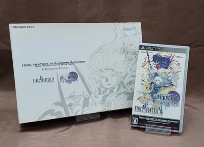 Final Fantasy IV Complete Collection + The After Years PSP Japan w/ Guide Book - Image 1 of 4