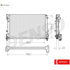 KÜHLER MOTORKÜHLUNG DRM09163 FÜR ABARTH 500/C/595C/695C 500C 312B3.000 1.4L - Picture 1 of 10
