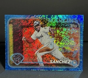 Jesus Sanchez 2024 Topps Series 2 #580 Blue Foil /999 Miami Marlins - Picture 1 of 2