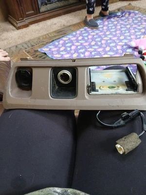 Lexus LX470 2000 consola trasera cenicero panel de toma de corriente moldura bronceado 55213-60070 Foto 1 de 4