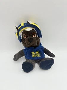Michigan Wolverines Mascot Plush Toy Man Cave Blue Yellow Beanbag 9" - Picture 1 of 8
