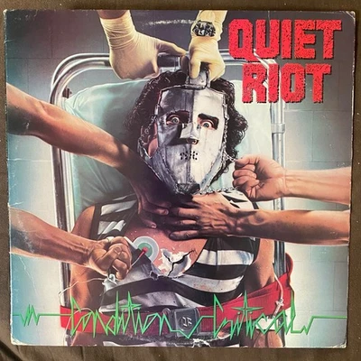 QUIET RIOT Condition Critical - 1984 1st Press Pasha LP - BEAUTIFUL NM DISC - Image 1 of 4