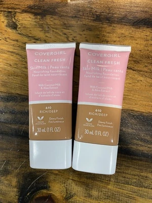 Covergirl Clean Fresh Foundation - RICH/DEEP 610 - 1fl oz - Image 1 of 2