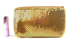 Metallnetz Kosmetiktasche (USA-Lager) Neu - Bild 1 von 20