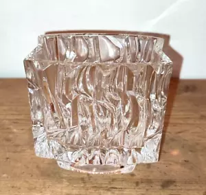 Vintage Sklo Union Glass Posy Vase Vladislav Urban Poděbrady MCM 1960s - Picture 1 of 6