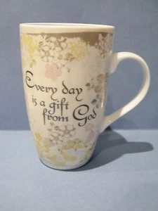 Taza de café Gift From God flores de porcelana flores Dicksons Common Grounds 12 oz - Imagen 1 de 5