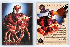 1996 Spider-Man Premium 🔥 Canvas Insert 🔥 Carnage #1 of 6 🔥 Artwork by Nelson