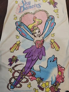 Toalla de playa vintage Sky Dancers Jay Franco 54x30 impresa en EE. UU. juguetes usados en excelente estado  - Imagen 1 de 7