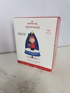 Hallmark Keepsake Peanuts Charlie Brown A Sign Of The Season 2016 Ornament - Picture 1 of 3