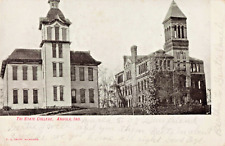Postcard IN Angola Indiana-State College-Antique Vintage c1907 cxl C16