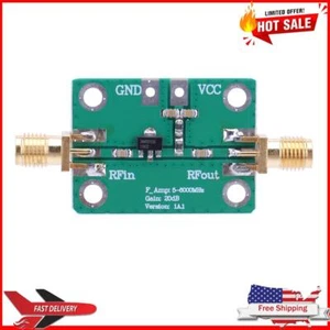 20dB Broadband RF Signal Amplifier Low Noise RF Wideband Amplifier Board Useful - Zdjęcie 1 z 12