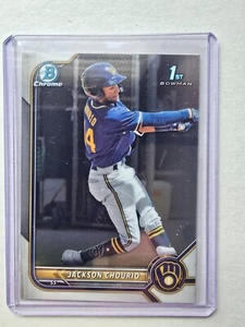 2022 Bowman Chrome JACKSON CHOURIO 1st Bowman Chrome Rookie #BCP-79 - Picture 1 of 2