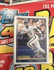 New York Mets 1991 Topps Team Set 31 Cards Darryl Strawberry
