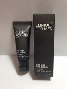 CLINIQUE FOR MEN ANTI-AGE EYE CREAM .50 OZ ( 15 ML) FULL SIZE NEW FRESH TUBE ! - Picture 1 of 1