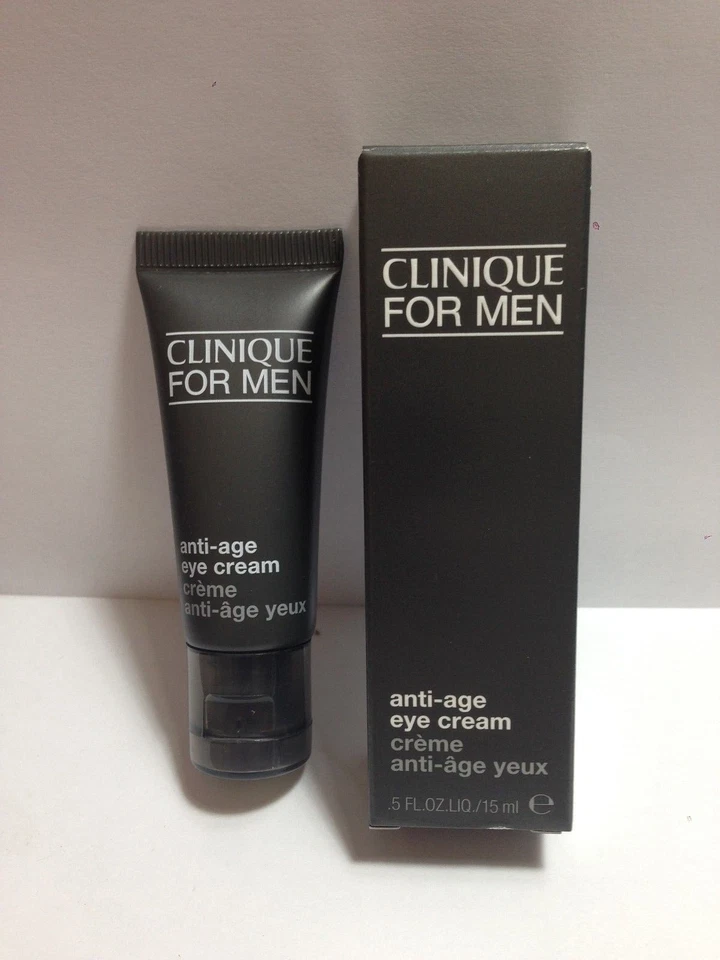 CLINIQUE FOR MEN ANTI-AGE EYE CREAM .50 OZ ( 15 ML) FULL SIZE NEW FRESH TUBE ! - Image 1 of 1