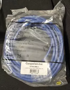 Comprehensive Cable 25' Cat6A Shielded Patch Cable, Blue (Cat6A-25BLU) - Picture 1 of 1