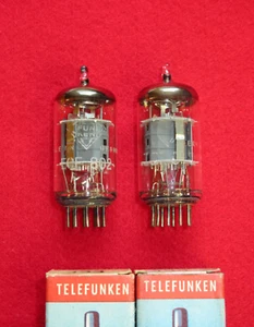 1x ECF802 TELEFUNKEN DIAMOND MINT Tube Tested Tube NEW 6JW8 Valve Valvula - Picture 1 of 1