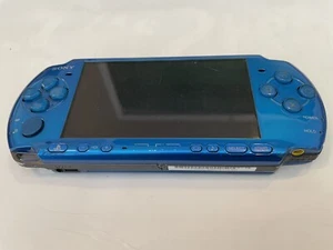 Sony PSP 3000 Blue  with AC Adapter  ***SHIP FROM U.S.A.*** - Picture 1 of 6