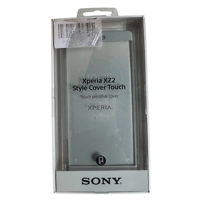 Genuine Style Cover Touch Case For SONY Xperia XZ2 SCTH40 -GRAY - Image 1 of 4