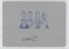 2017 Leaf Invictus 8 Relics Printing Plate Cyan 1/1 Glenn Hall Ed Giacomin 7ez