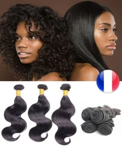 Tejido Brasileño Extensión Cabello Humano Virgin 100% Natural Remy 5A+100G - Imagen 1 de 8