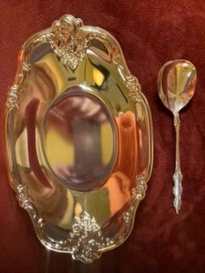 International Silver Candy dish and spoon in original box - Picture 1 of 6