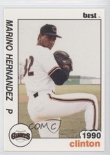 1990 Best Clinton Giants Marino Hernandez #16