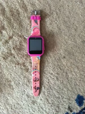 Pink JoJo Siwa Touch Screen Interactive Kids Smart Watch JOJ4128AZ - Image 1 of 3