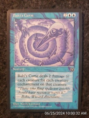MTG Baki's Curse Homelands Regular Rare - Uncirculated-never played (DS3D1G7) - Image 1 of 4