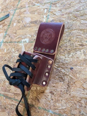 Ironworkers Single Bullpin / Crescent Wrench Holder - Image 1 of 3