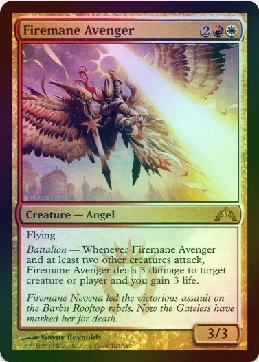 1 x Firemane Avenger - Foil - Gatecrash - LP - MTG - Image 1 of 1