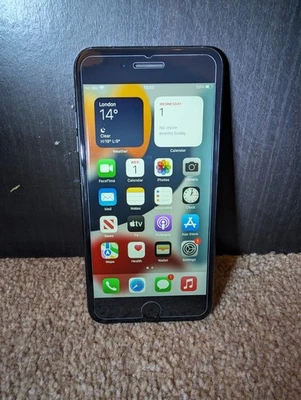 Apple iPhone 7 Plus (New Screen & Batt, 100% BH) 128GB Jet Black Unlocked A1784 - Image 1 of 4