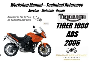 Triumph Tiger 1050 ABS Service Repair Workshop Manual USB 2006 - Picture 1 of 11