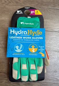 Nuevo paquete de 2 guantes de trabajo Wells Lamont de cuero HydraHyde para mujer talla pequeña - Imagen 1 de 2
