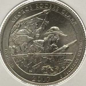 USA - 2017D - Washington ¼ $ - George Rogers Clark - Low Mintage - Picture 1 of 1