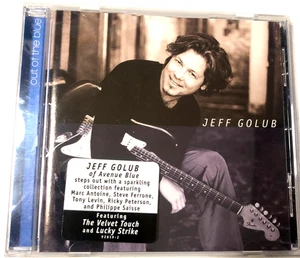 Jeff Golub  Out Of The Blue CD  HDCD  Tony Levin jazz guitar promo - Picture 1 of 6