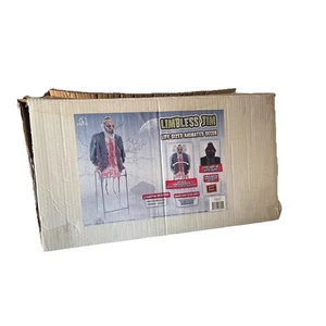Spirit Halloween Limbless Jim Halloween Animatronic With Original Box - Picture 1 of 9