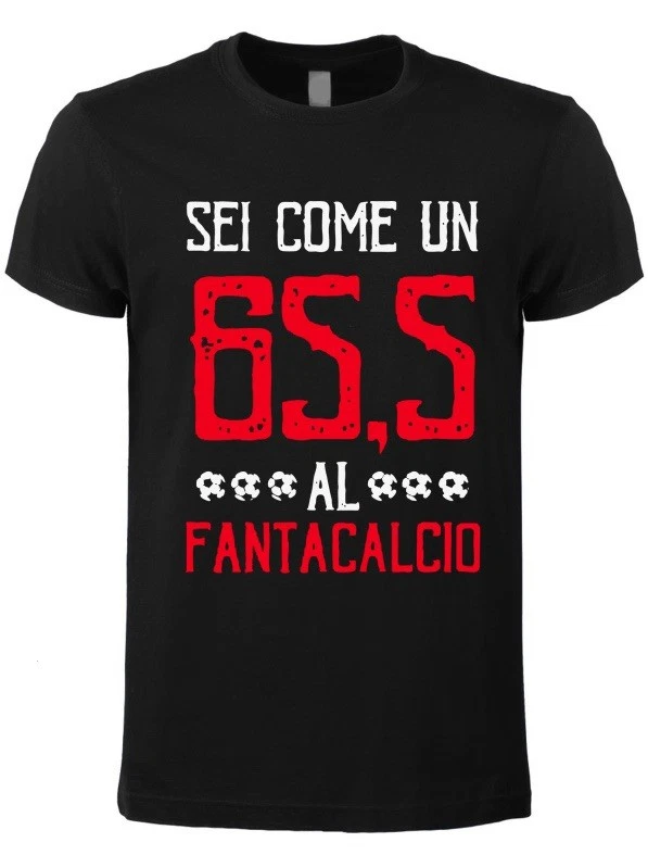 T-shirt Fantacalcio 100%co Disponibile dalla S alla XXL - Immagine 1 di 1