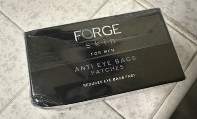 Forge Skin Mens Anti Eye Bags Patches Gel Anti Aging Reduces Eye Bags NEW! - Image 1 of 2