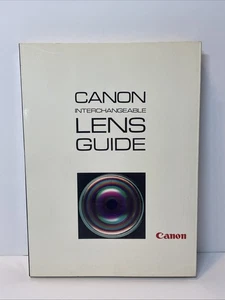 Canon Interchangeable Lens Guide R and FL Lenses, 268 pages, Published in 1968 - Picture 1 of 2