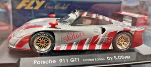 FLY E53 Porsche 911 GT1 Ltd. Ed. S. Oliver 1/32 Slot Car NEW! - Picture 1 of 2