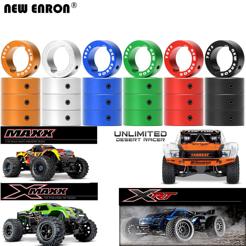 Metal Aluminum 7075-T6 Drive Cup Sleeves For Traxxas X-MAXX XRT MAXX SLEDGE UDR - Image 1 of 4
