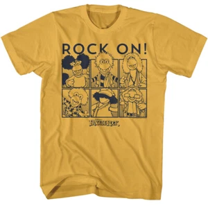 Fraggle Rock Jim Henson 80's Rock On Halftone Fraggle Pictures Men's T Shirt - Picture 1 of 3
