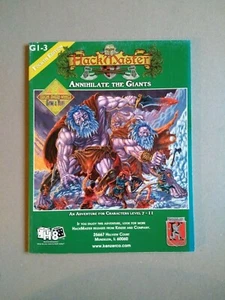 Hackmaster ANNIHILATE THE GIANTS fourth edition GI-3 - Picture 1 of 2