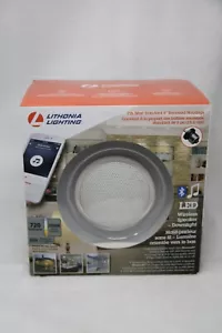 Lithonia Lighting Bluetooth Wireless Speaker LED Downlight Fits 6 Inch Recessed - Picture 1 of 5