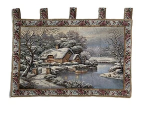 Tapestry - Embroidery Wall hanging - Winter wonderland - Picture 1 of 4