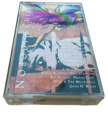 VINTAGE  AUDIO CASSETTE TAPE NOBODY'S CHILD  ROCK ALBUM 1990 - Image 1 of 3