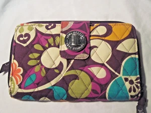 Portafoglio Vera Bradley Fiori con Cerniera - Foto 1 di 6